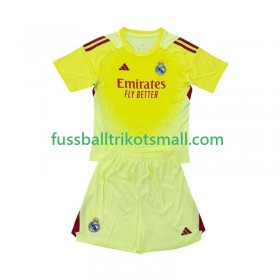 Fußballtrikots Real Madrid Torwart Kinder 2025-2026 Kurzarm Fourth trikot kaufen